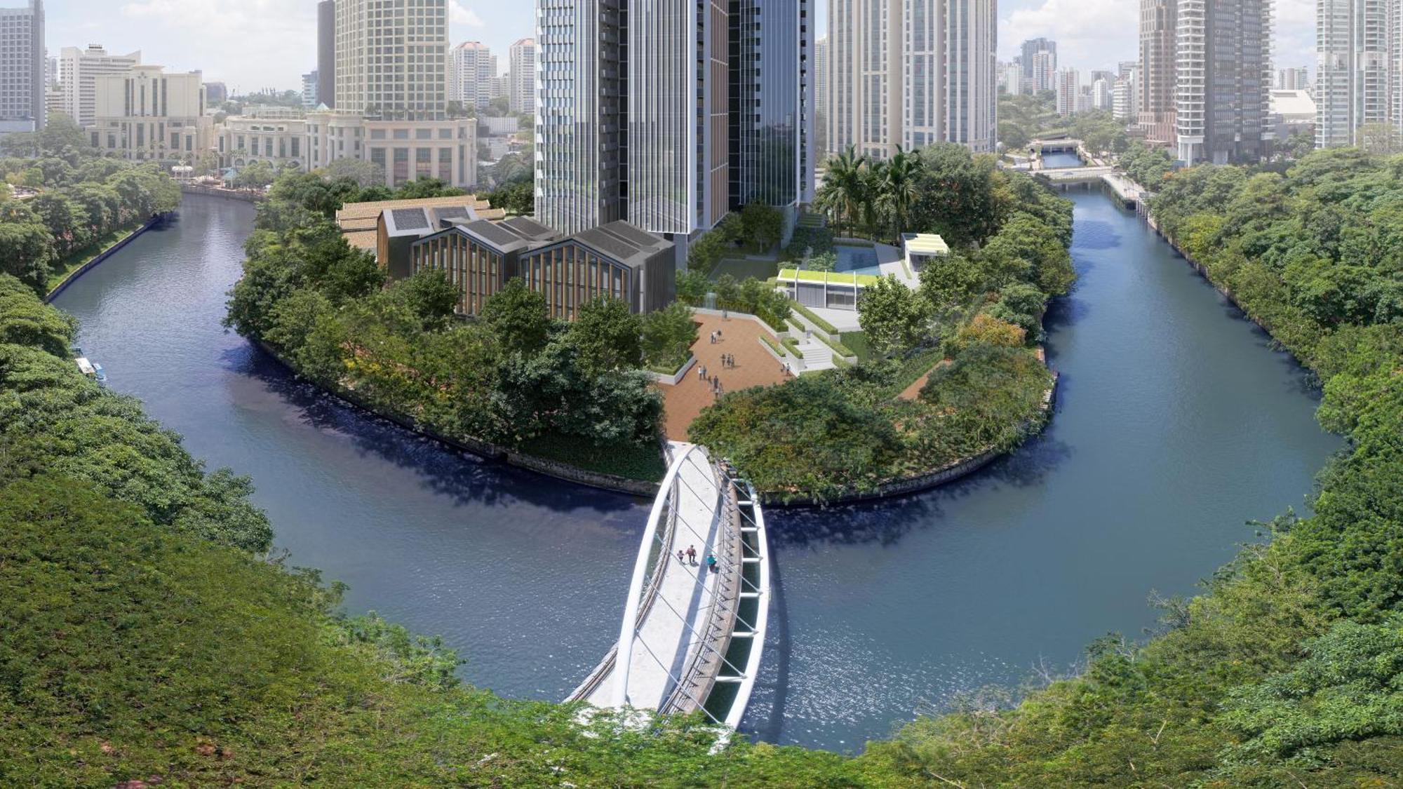 Fraser Residence River Promenade, Сингапур Екстериор снимка