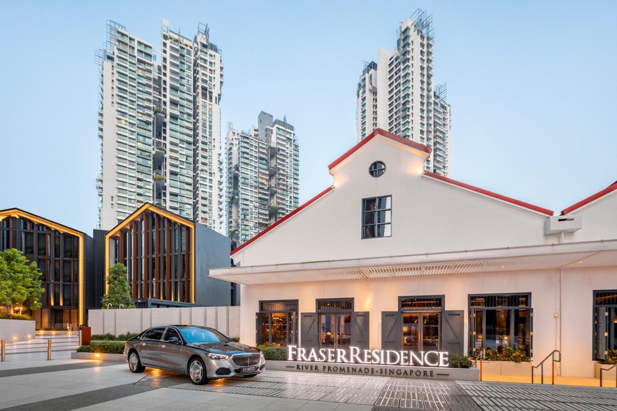 Fraser Residence River Promenade, Сингапур Екстериор снимка